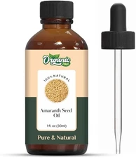 Organic Zing Amaranth Seed Carrier Oil – 100% Pure & Natural 30ml