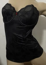 36B Vintage Flexees Body Girdle Strapless Bodysuit Shaper w/ Underwire