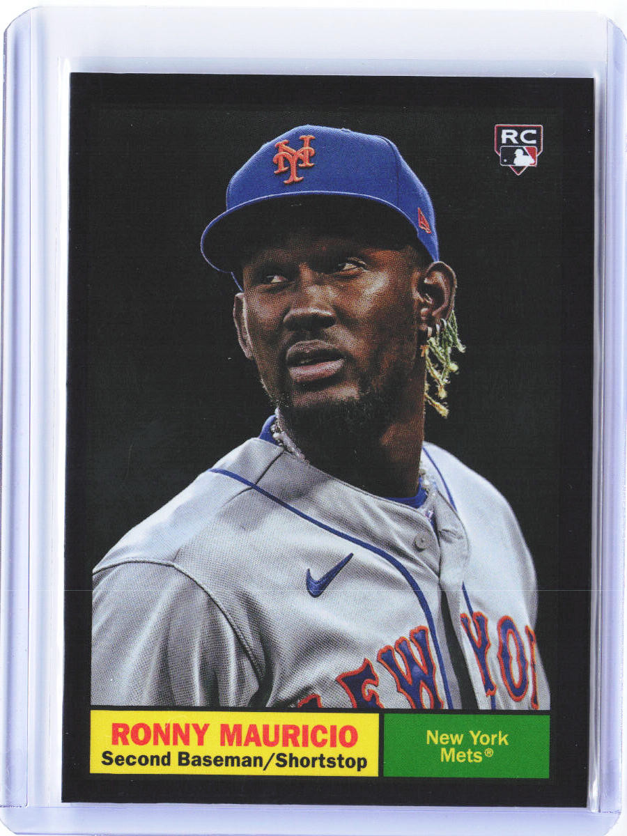 2024 Topps Archives #49 Ronny Mauricio Black Foilboard