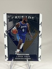2021-22 Panini Chronicles LeBron James Crusade Insert Los Angeles Lakers #630