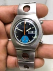 Vintage Seiko 'Blue Eye' 6139-8020 Chronograph Automatic 17 Jewels Men's Watch