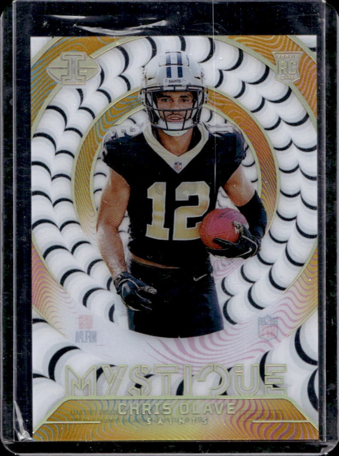 Chris Olave Panini Illusions Mystique #M10 Gold
