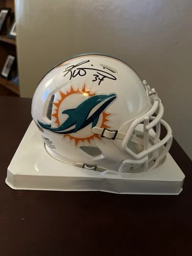 Ricky Williams Miami Dolphins Signed Speed Mini Helmet TriStar