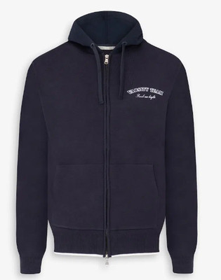 Dan John Herren blau Sport Full Zip Hoodie DNJ Größen XS, M, L, XL, 2XL Pullover