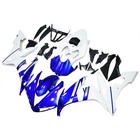 White Blue Bodywork For Yamaha YZF1000 R1 2004 2005 2006 YZF R1 ABS Fairings Kit