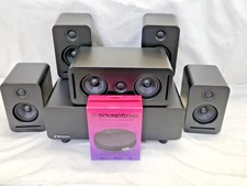 Platin MW30 7-Piece Speaker System with WiSA SoundSend Audio Transmitter