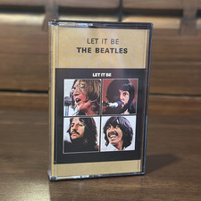 The Beatles Let It Be Cassette.