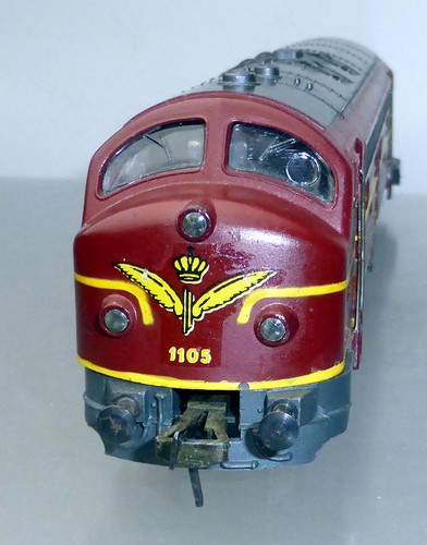 Fleischmann 1385D-2 ; Nohab-Diesellok  MY 1105 DB mit 3 Lampen!! /Z208 - Bild 4 von 7