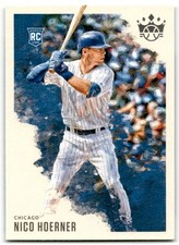 2020 Panini Diamond Kings #90 Nico Hoerner Framed Plum