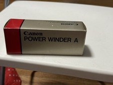 Canon Power Winder A for AE-1 AE-1P A-1 AV-1 Tested 557211 from Japan W/ Box