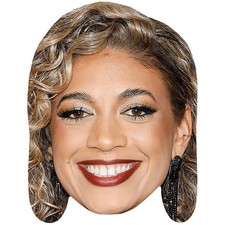 Madeline Edwards Smile Celebrity Mask, Flat Card Face, Fancy Dress Mask
