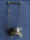 Antique Victorian Wilcox Silver Plate Pickle Castor Set with Tongs — photo 1
