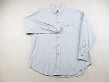Brooks Brothers 346 Shirt Mens Large Regular Fit Heather Grey Original Polo