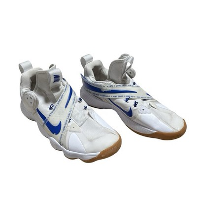 Nike React Hyperset White Game Royal Volleyball Shoes Size 