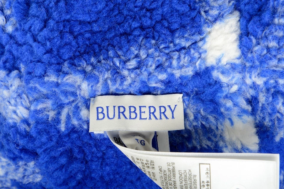 Sombrero de cubo reversible de lana estampado a cuadros multicolor de lana Burberry polar talla XL Foto 4 de 4