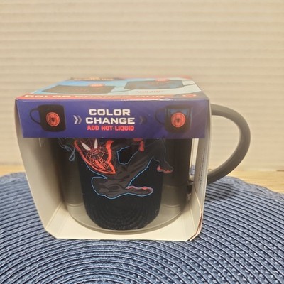 Marvel Spider-Man Miles Morales Color Change Ceramic Coffee Mug  New in Box