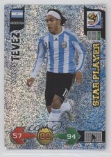 2010 Adrenalyn XL FIFA World Cup South Africa Star Players Carlos Tevez b6s