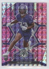 2022 Panini Mosaic Rookies Pink Camo Mosaic Prizm Jalen Nailor #347 1u6