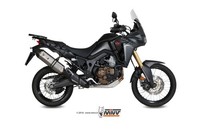 Auspuff Endtopf Mivv Speed Edge Honda CRF 1000 L Africa Twin 2016 - 2019