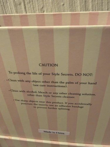 Victoria's Secret - Taille B/C Secrets - Inserts de forme. Lot de 2 jeux neufs avec boite ouverte - Photo 9/9