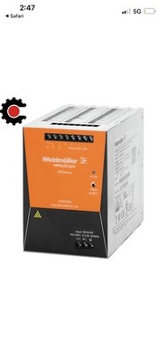Weidmuller PRO MAX 480W 24V 20A DC Power Supply Unit