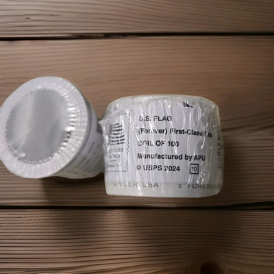 #ad 10 ROLLS OF STAMPS use to send anywhere across the USA lot 6 $182.99