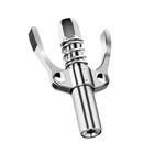 Grease Gun Coupler Double Handle High Pressure Quick Release Lock Oil Nozzles
