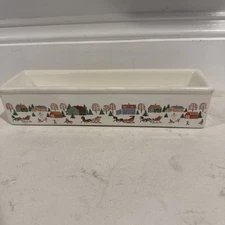 Vintage 1988 House of Lloyd Christmas Cracker Holder Dish
