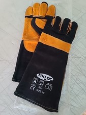 Top DC Welding Fire Heat Rękawice Stick Tig Mig Rozmiar Czarne CE