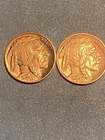 2 BU 1938-D Buffalo Nickels