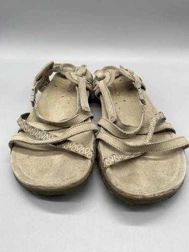 Merrell Terran Lattice II sandali sportivi con cinturino tortora da donna taglia 10 J02766 - Foto 2 di 12