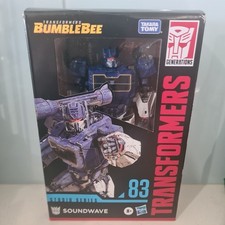 Transformers Studio Series 83 Voyager Class Transformers Bumblebee Soundwave