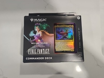 Magic: The Gathering Final Fantasy VI Commander Deck - Revival Trance - NIB