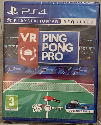 VR Ping Pong Pro PS4 PSVR Brandneu & Versiegelt Schneller UK Versand
