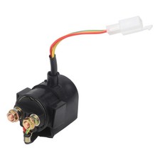 Long Wire Starter Relay Solenoid for GY6 ATV Go Kart Scooter High Quality