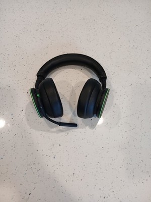 XBOX Wireless Headset Black Working Good