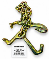 Mo-clamp 6325 Tie Down Hook Cluster 4 Ton Moc6325 Mcl6325 Pu6325