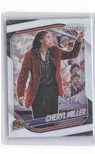 2025 Panini Prizm WNBA #134 Cheryl Miller Silver Prizms