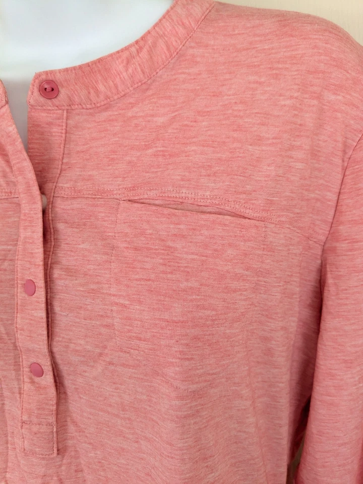 Camisa de pesca Simms Drifter Henley para mujer manga larga talla L  Foto 3 de 4