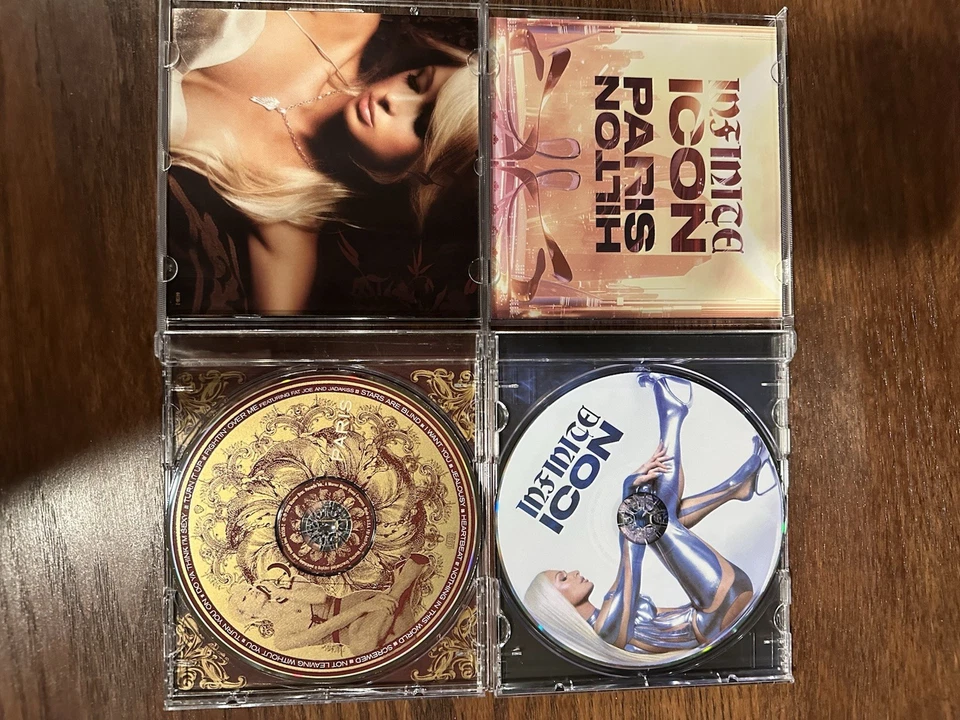 PARIS HILTON 2 CDs! Paris and Infinite Icon. Like New! Foto 3 de 3