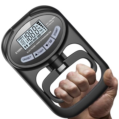 Hand Dynamometer Grip Strength Trainer - Electronic Hand Grip Strength Tester...