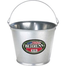 Behrens 1205GS 5-Quart Galvanized Steel Pail