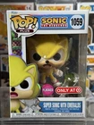 Funko Pop! Plus Super Sonic With Emeralds #1059 Flocked Target Exclusive