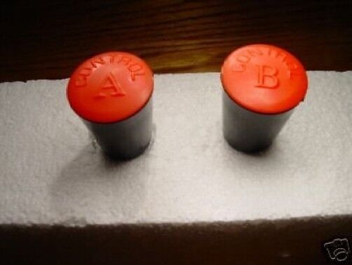 A & B Caps and 2 KNOBS FOR  LIONEL KW TRANSFORMERS FREE SHIPPING! KW a Cap b Cap