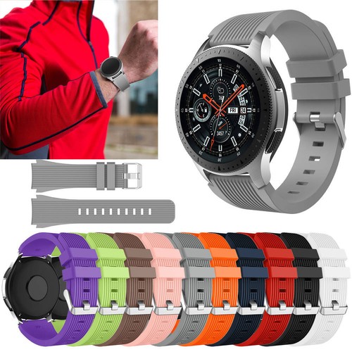 Sport Silicone Watch Band Strap for Samsung Galaxy Watch 4 5 6 40/44mm 42/46mm - Picture 6 of 14