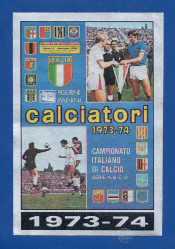 FIGURINA CALCIATORI PANINI 1985/86 N.321 1973-74 SCUDETTO COPERTINA REC/REMOVED - Picture 1 of 1