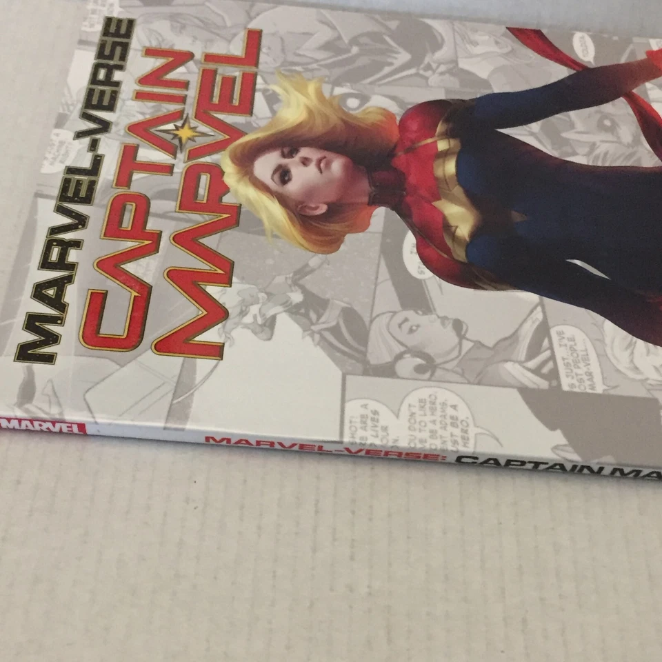 NEW Marvel Comics Marvel-Verse Captain Marvel Graphic Novel - Image 4 of 4