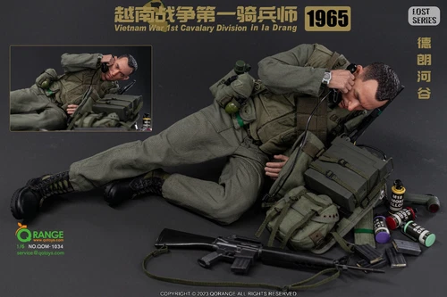 Figura 1/6 QORANGE QOTOYS QOM-1034 Guerra de Vietnam Ejército de los Estados Unidos 1ª División de Caballería - Imagen 15 de 22