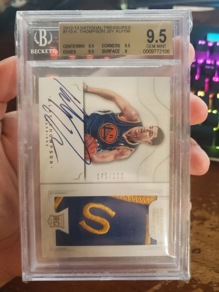2012-13 Panini National Treasures - Klay Thompson #110 for sale | eBay