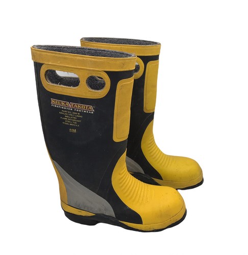HARVIK Firefighter Boots Size 8M 